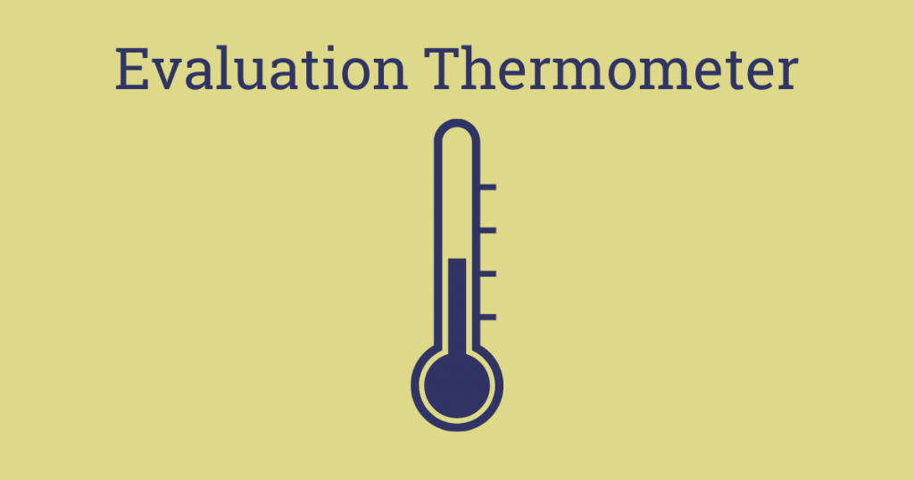 Evaluation Thermometer