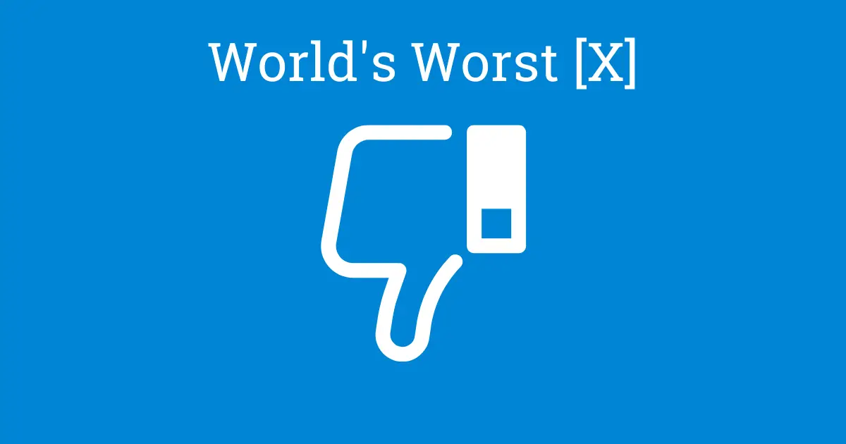 World's Worst